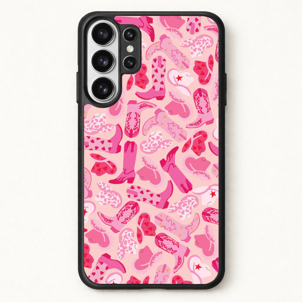 Cowboy Hats And Boots - Western Phone Case for Galaxy S26 Ultra