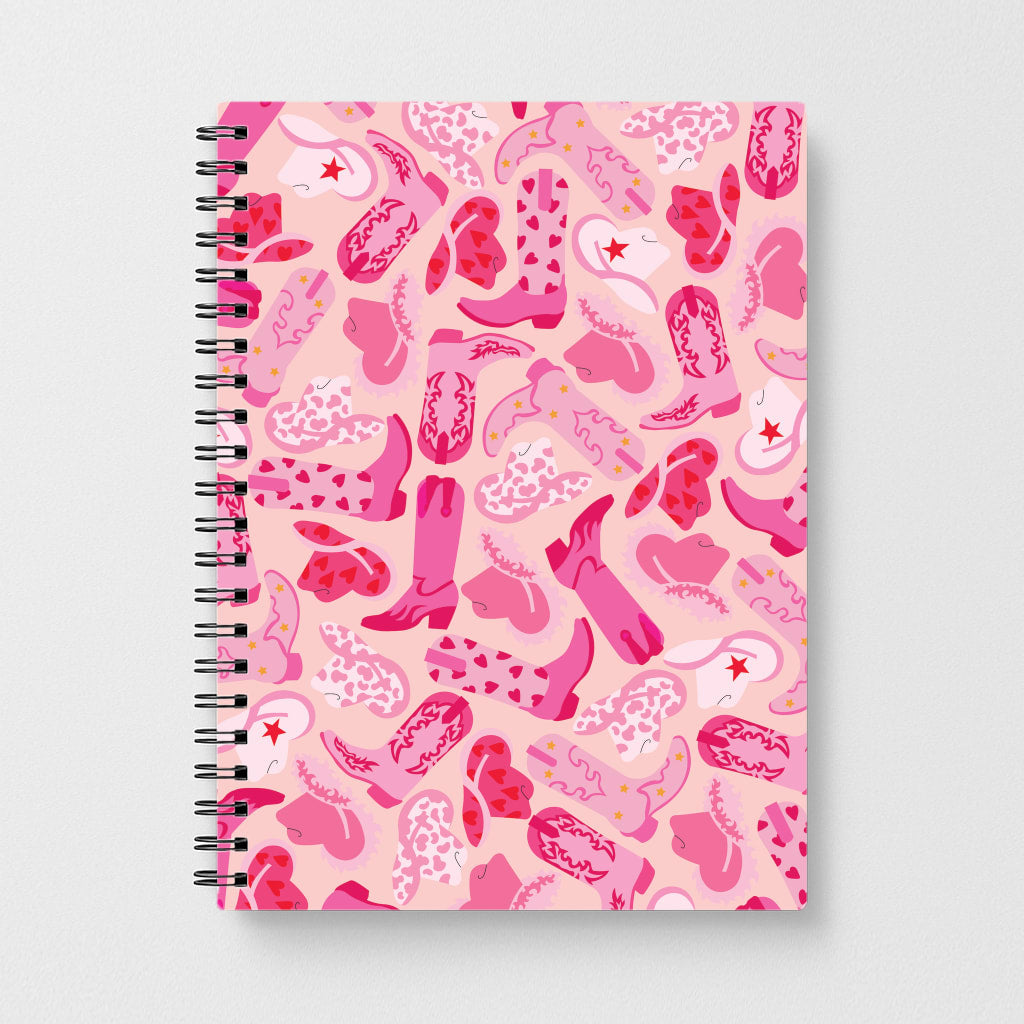 Cowboy Hats And Boots - Western Notebook