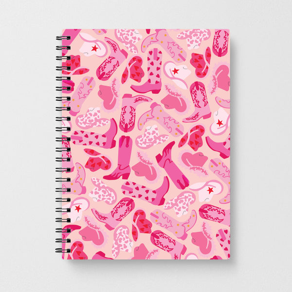 Cowboy Hats And Boots - Western Notebook