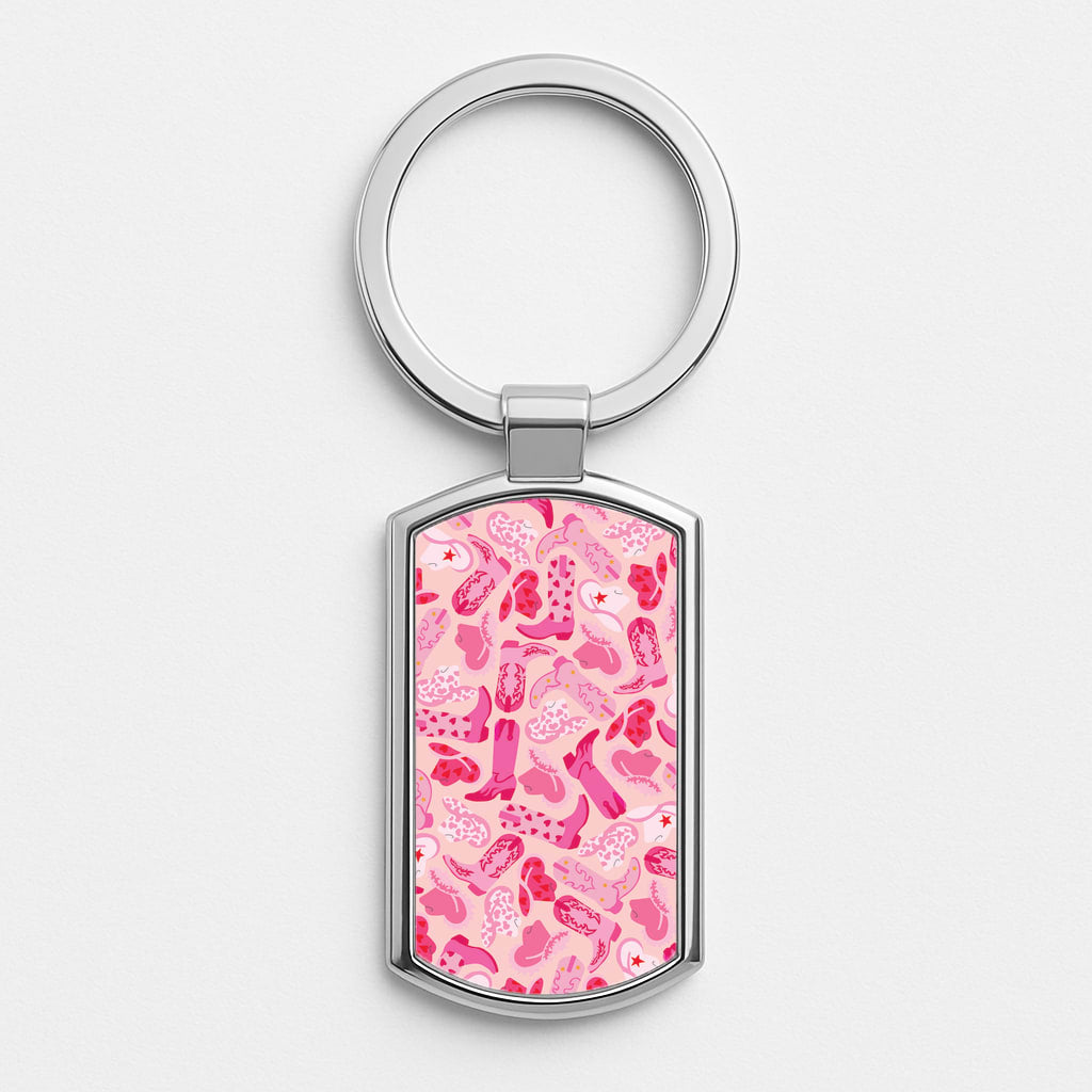 Cowboy Hats And Boots - Western  Luxury Keyring