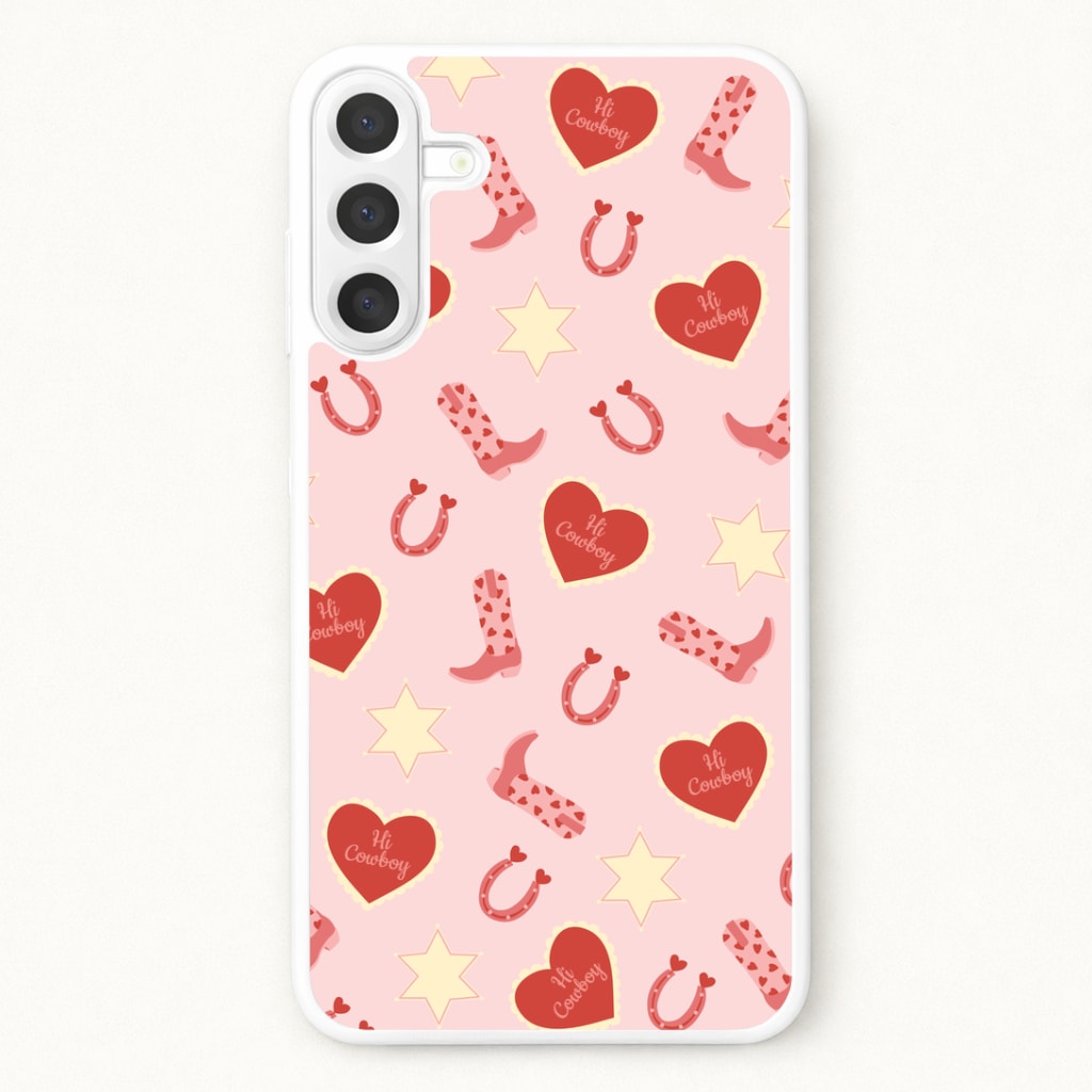 Hi Cowboy - Western Phone Case for Galaxy A17