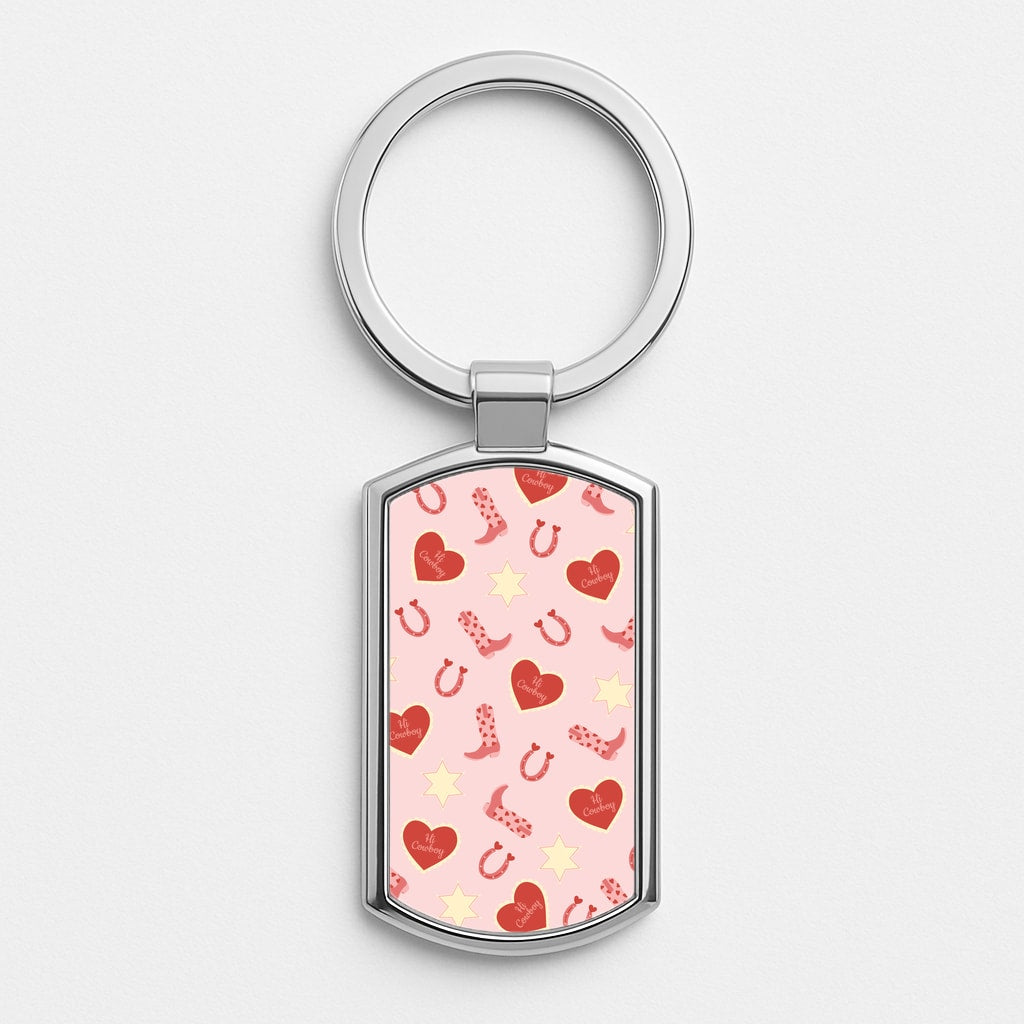 Hi Cowboy - Western  Luxury Keyring