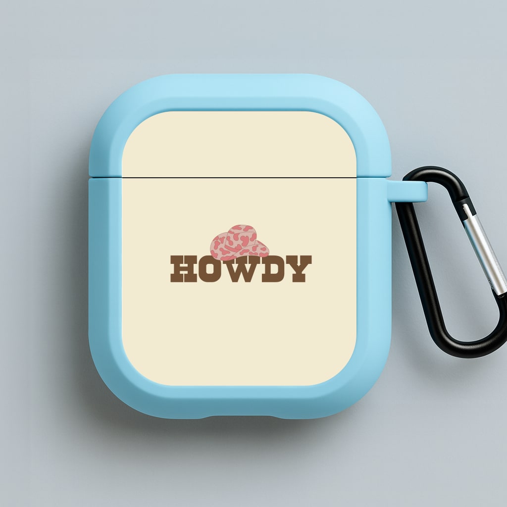 Howdy - Western Blue AirPods Case