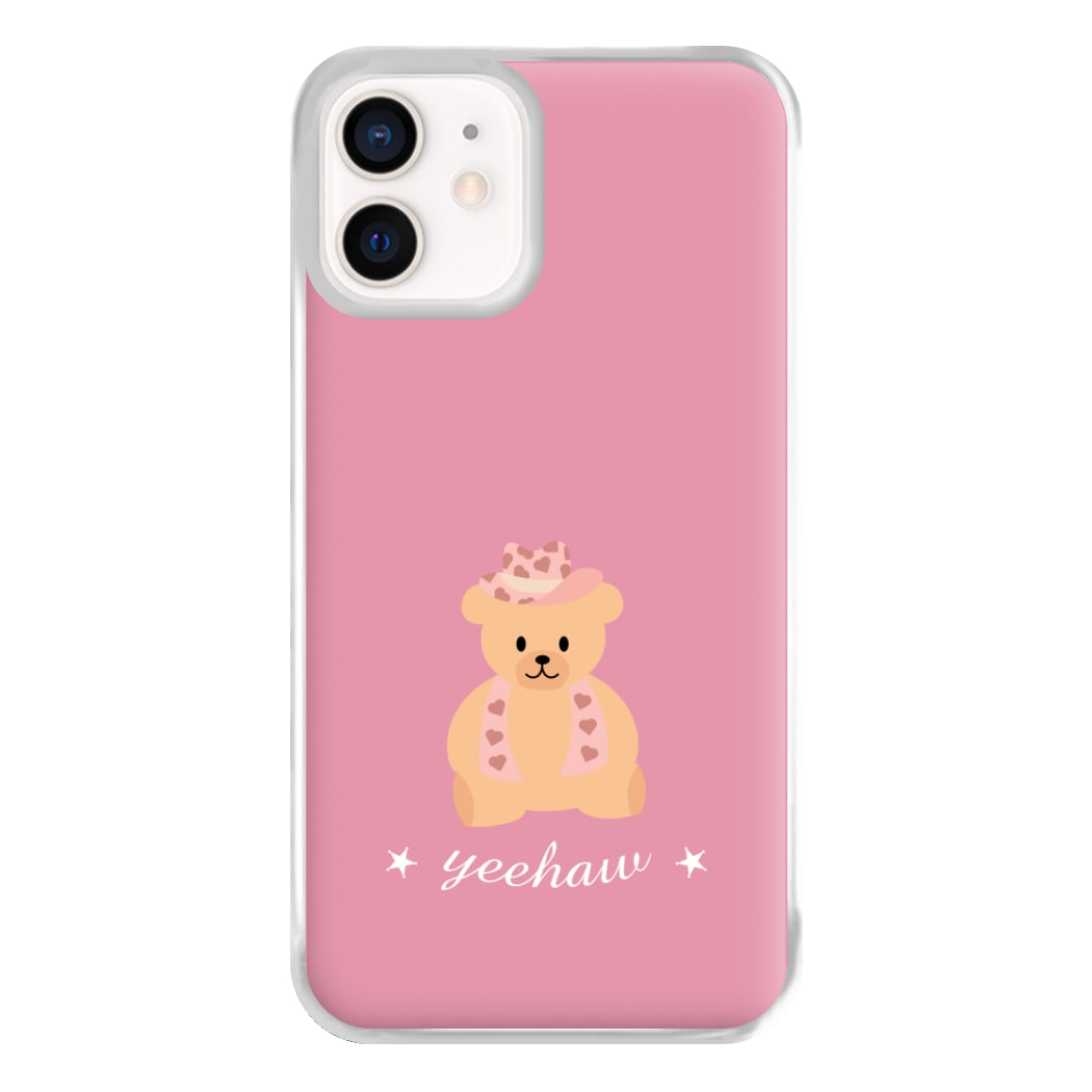 Yeehaw Teddy Bear Phone Case for iPhone 12 Mini