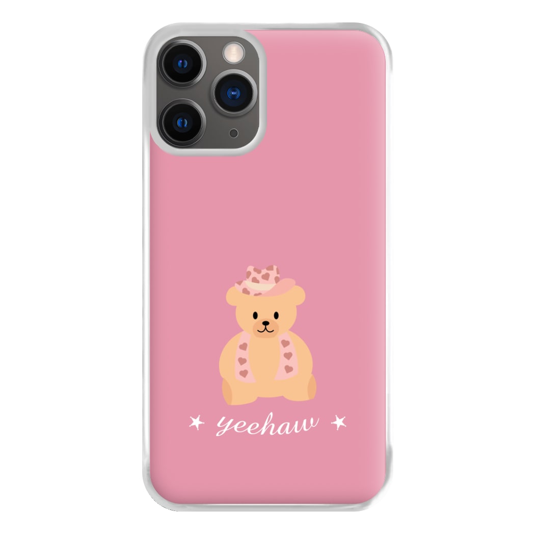 Yeehaw Teddy Bear Phone Case for iPhone 12 Pro Max