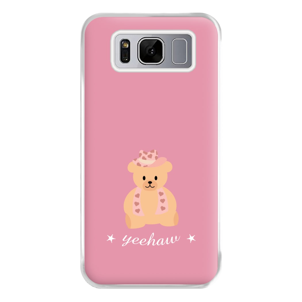Yeehaw Teddy Bear Phone Case for Galaxy S8 Plus