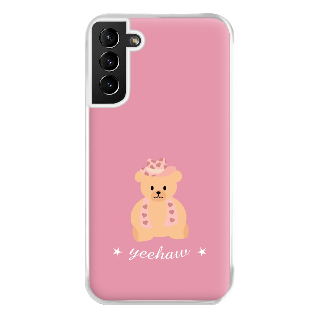 Yeehaw Teddy Bear Phone Case for Galaxy S21 Plus