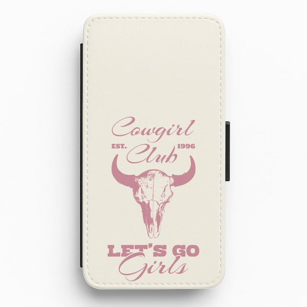 Cowgirl Club Flip / Wallet Phone Case