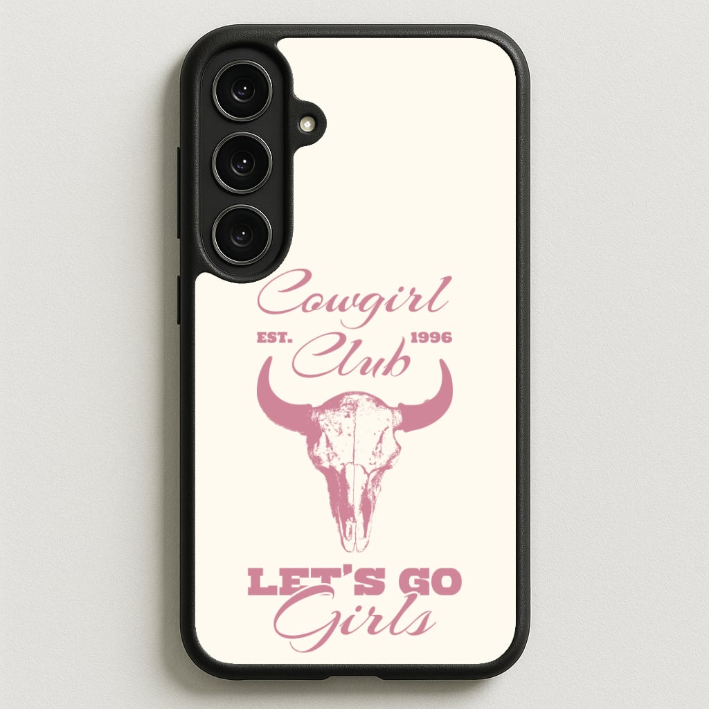 Cowgirl Club Phone Case for Galaxy S25FE