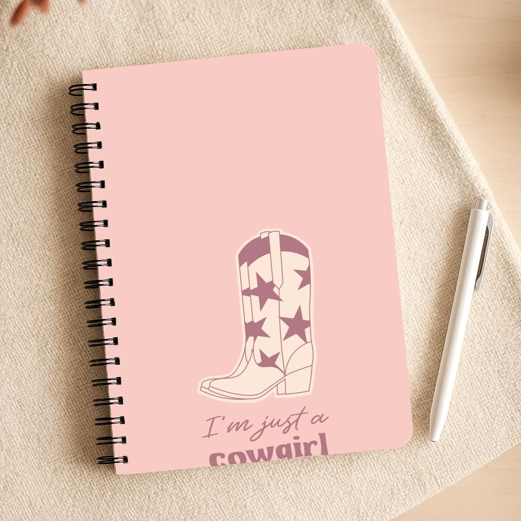 I'm Just A Cowgirl Notepad