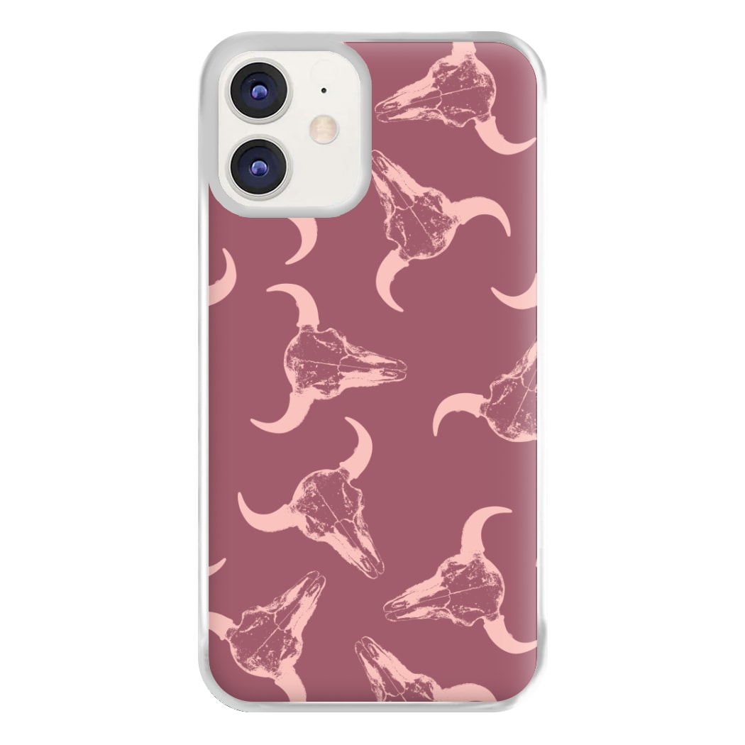 Pastel Skulls Pattern Phone Case for iPhone 11
