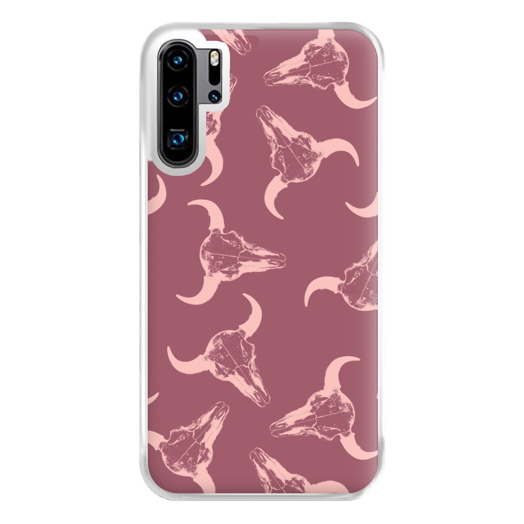 Pastel Skulls Pattern Phone Case for Huawei P30 Pro