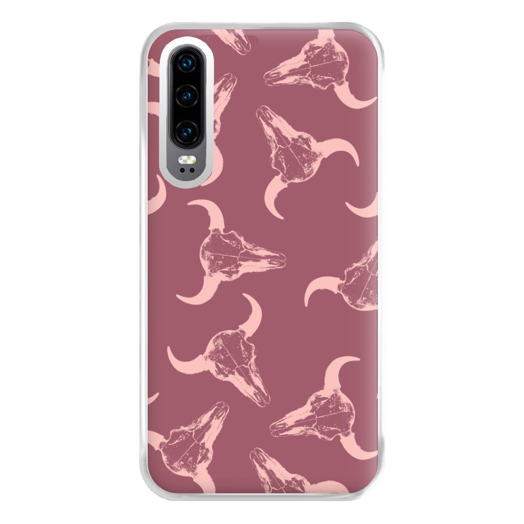 Pastel Skulls Pattern Phone Case for Huawei P30