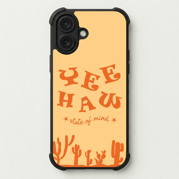Yee-Haw State Of Mind Phone Case — Bumper case