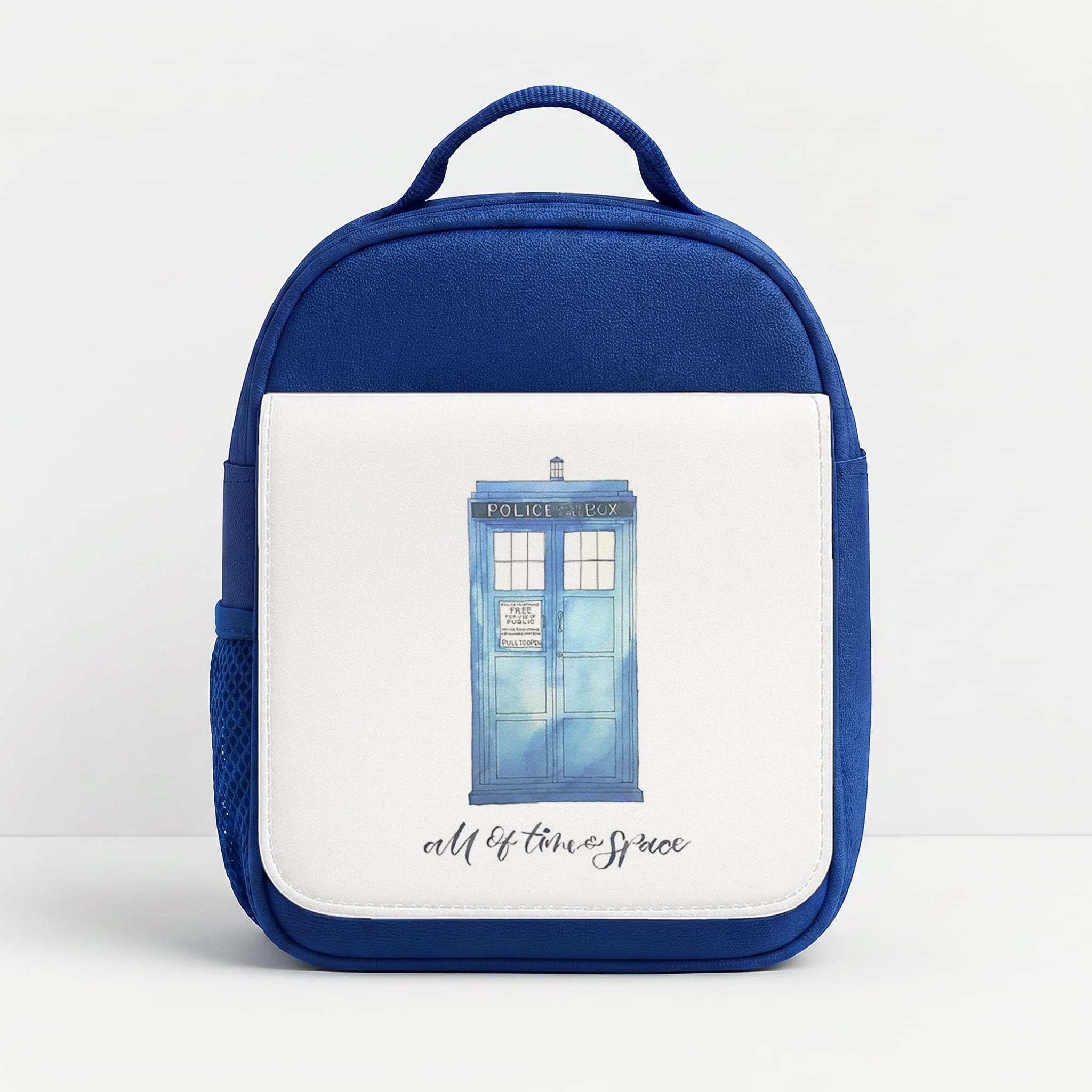 All of Time and Space - Doctor Who Lunchbox - Blue