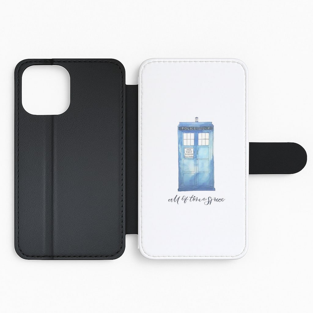 All of Time and Space Flip Phone Case