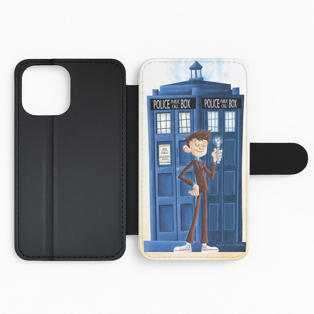 The Tenth Doctor Flip Phone Case