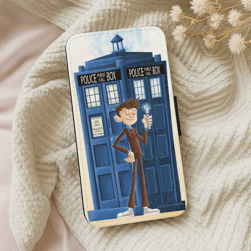 The Tenth Doctor Wallet Phone Case