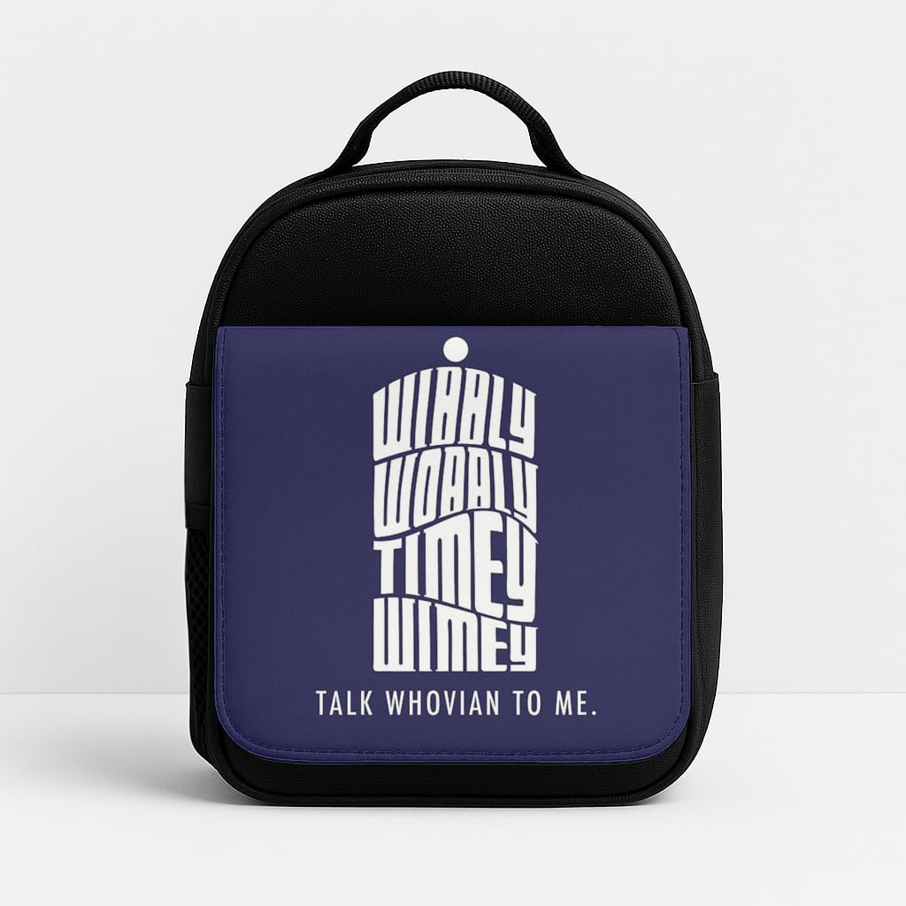 Talk Whovian To Me Insulated Lunchbox