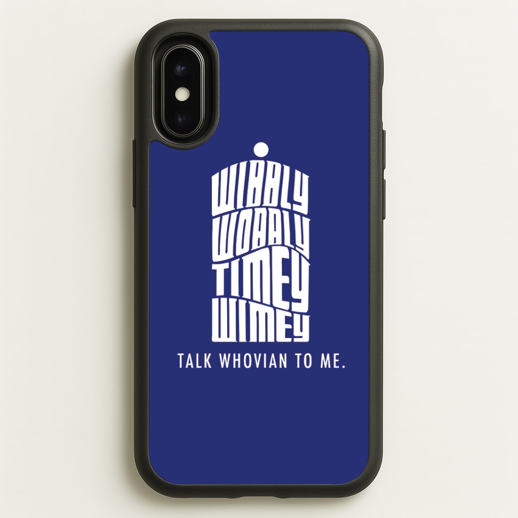WHO-004 Phone Case - iPhone X / XS
