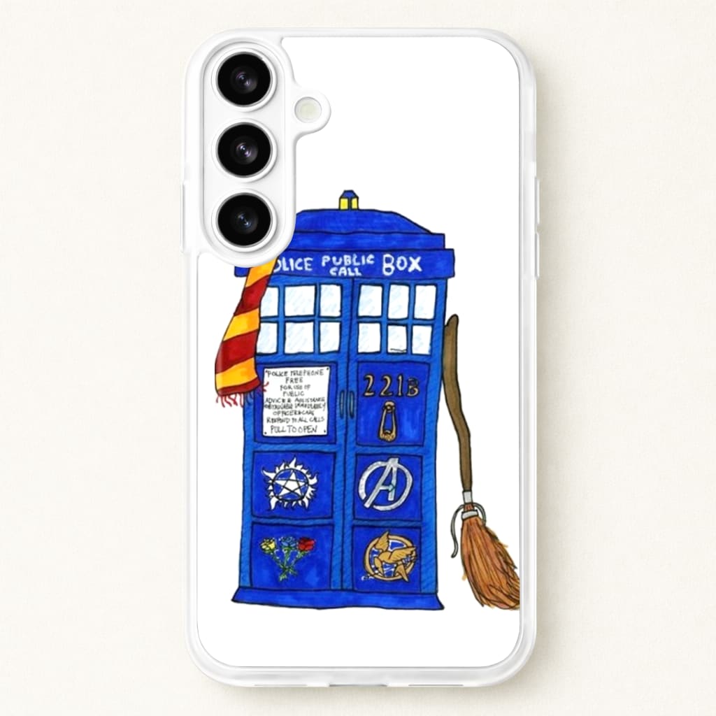 Multifandom Cartoon Phone Case for Galaxy S26