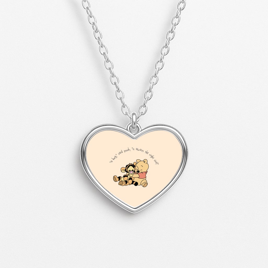 A Hug Said Pooh - Winnie Necklace