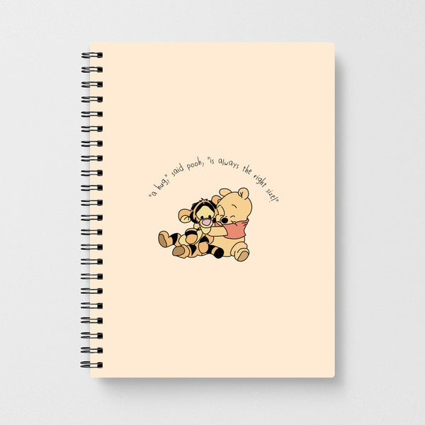 A Hug Said Pooh - Winnie Notebook