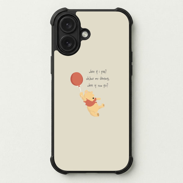 What If I Fail - Winnie Phone Case — Bumper case