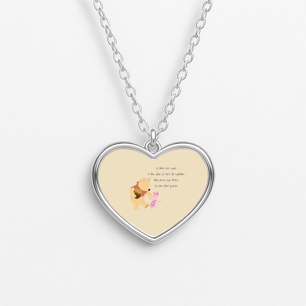 I'll Stay There Forever - Winnie Heart Necklace