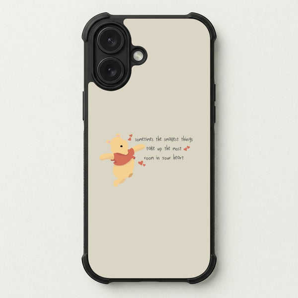 Take Up The Most Room - Winnie Phone Case — Bumper case