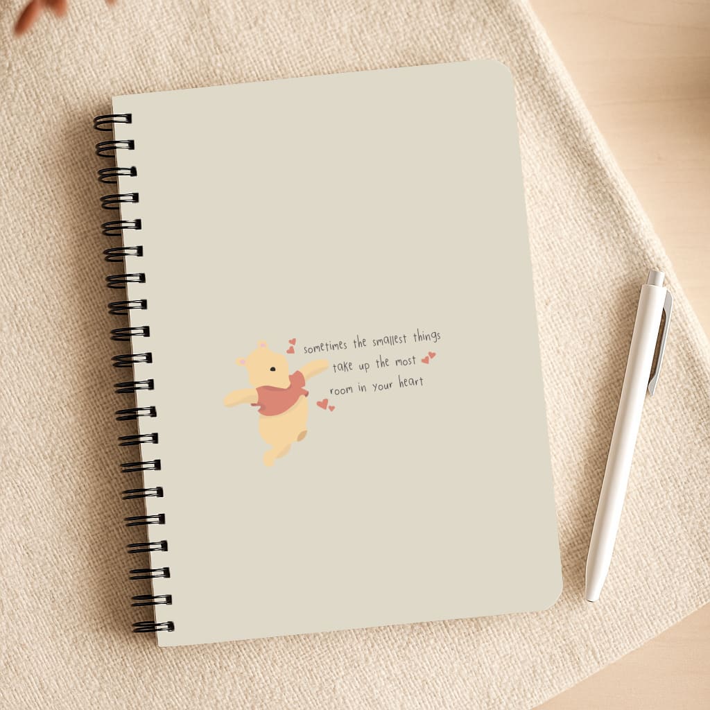 Take Up The Most Room - Winnie Notepad