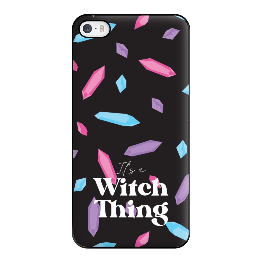 It's A Witch Thing Pattern Phone Case for iPhone 5 / 5s / SE 2016