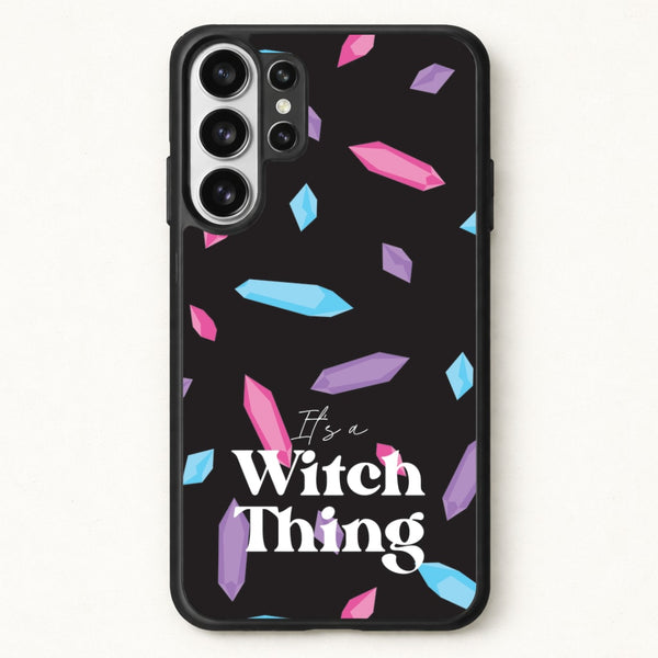 It's A Witch Thing Pattern Phone Case for Galaxy S26 Ultra