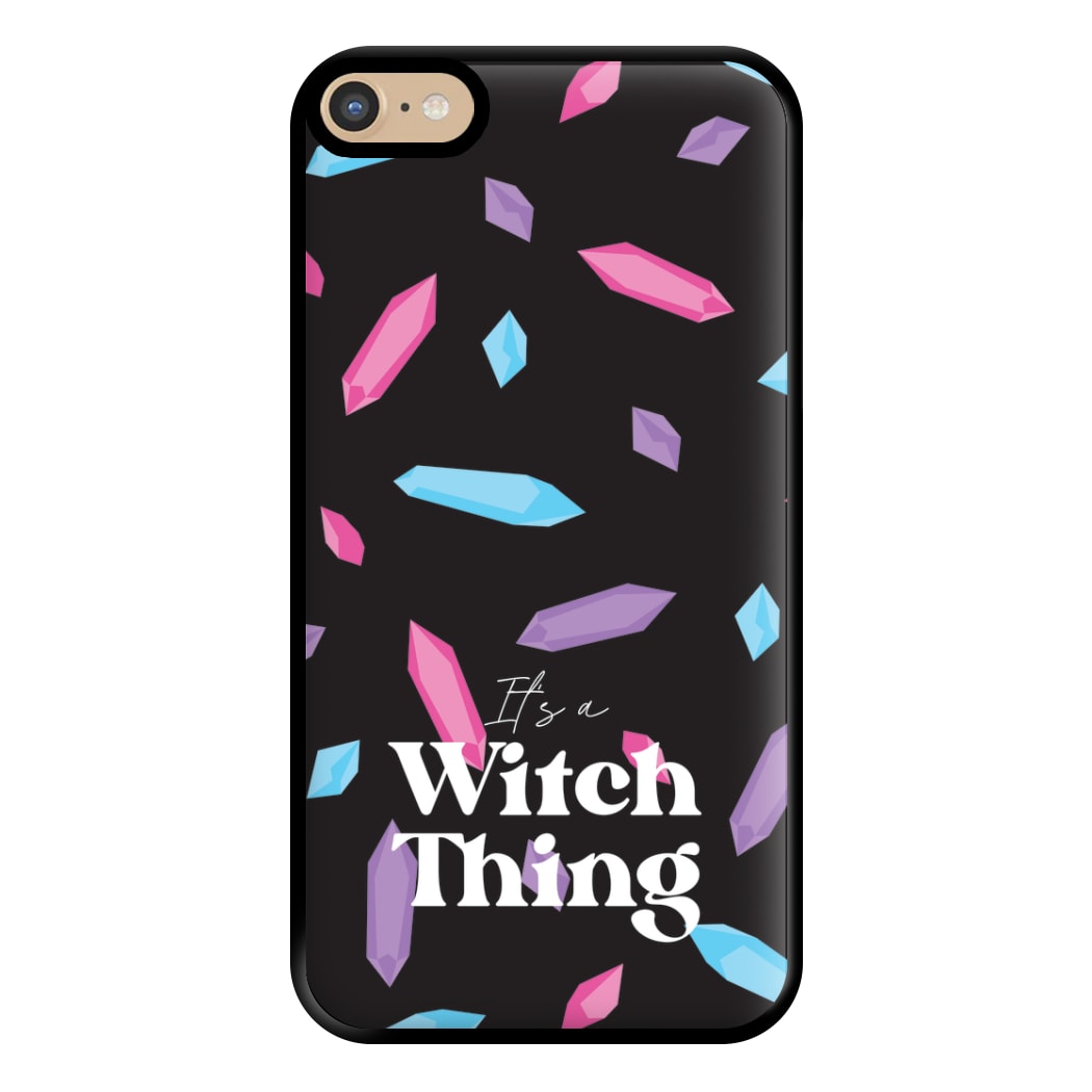 It's A Witch Thing Pattern Phone Case for iPhone 6 Plus / 7 Plus / 8 Plus