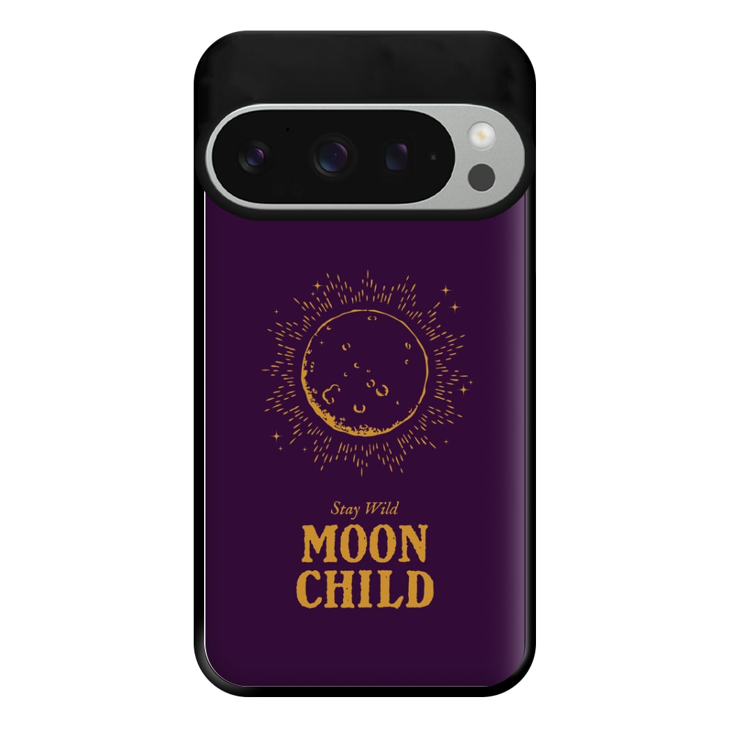 Stay Wild, Moon Child Phone Case for Google Pixel 9 Pro XL