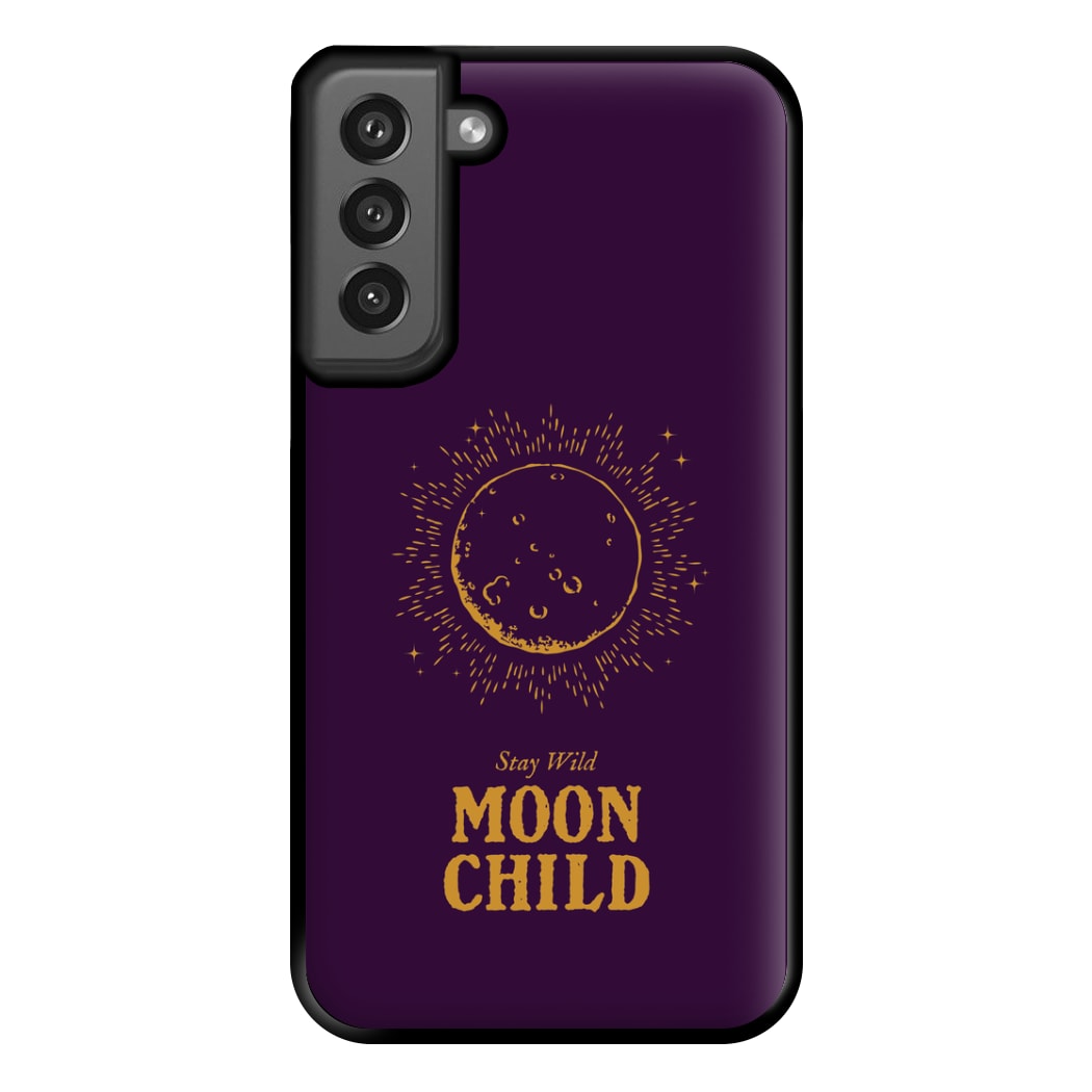 Stay Wild, Moon Child Phone Case for Galaxy S21FE