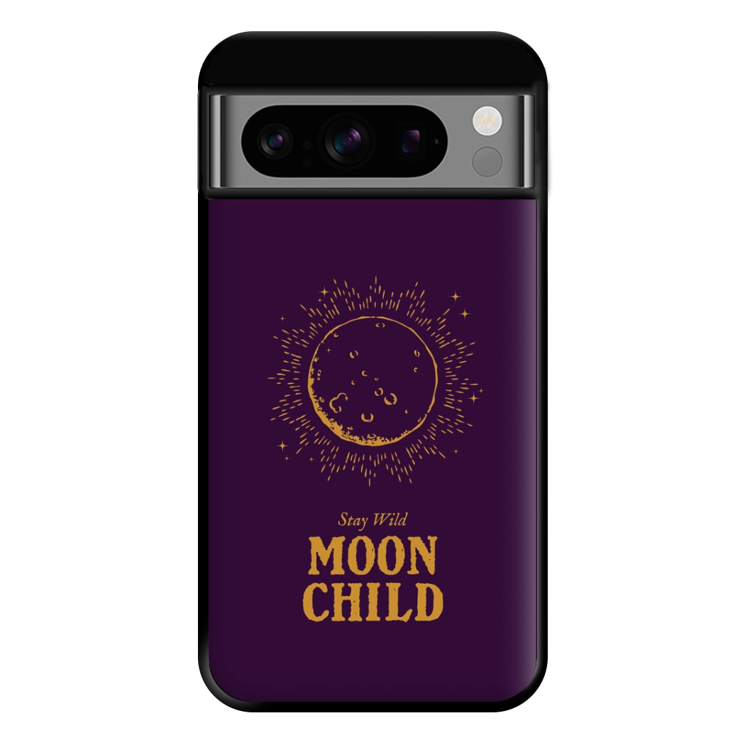 Stay Wild, Moon Child Phone Case for Google Pixel 8 Pro