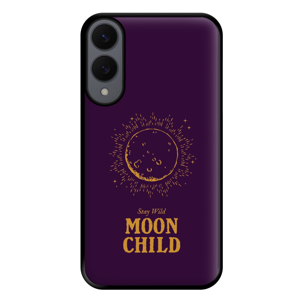 Stay Wild, Moon Child Phone Case for Galaxy S25 Edge