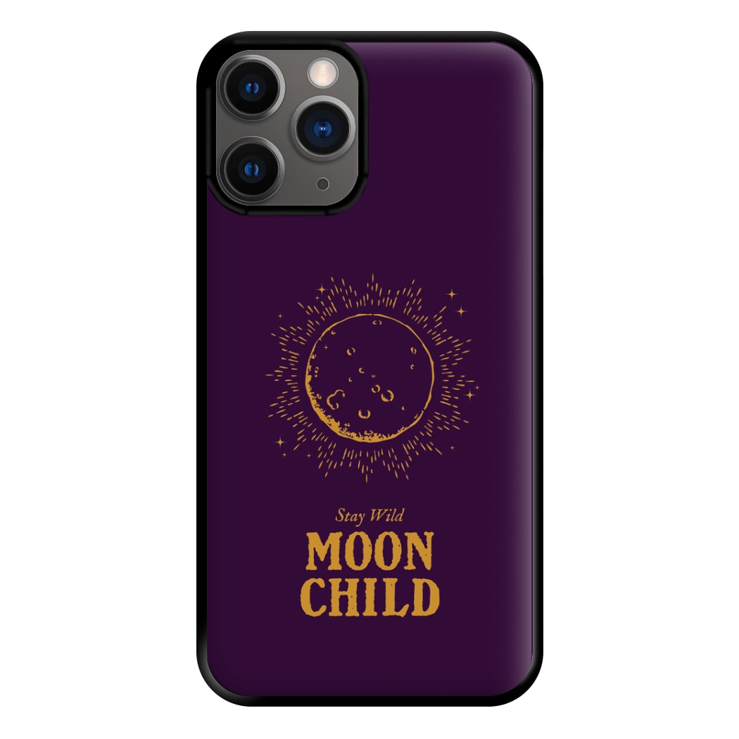 Stay Wild, Moon Child Phone Case for iPhone 12 Pro Max