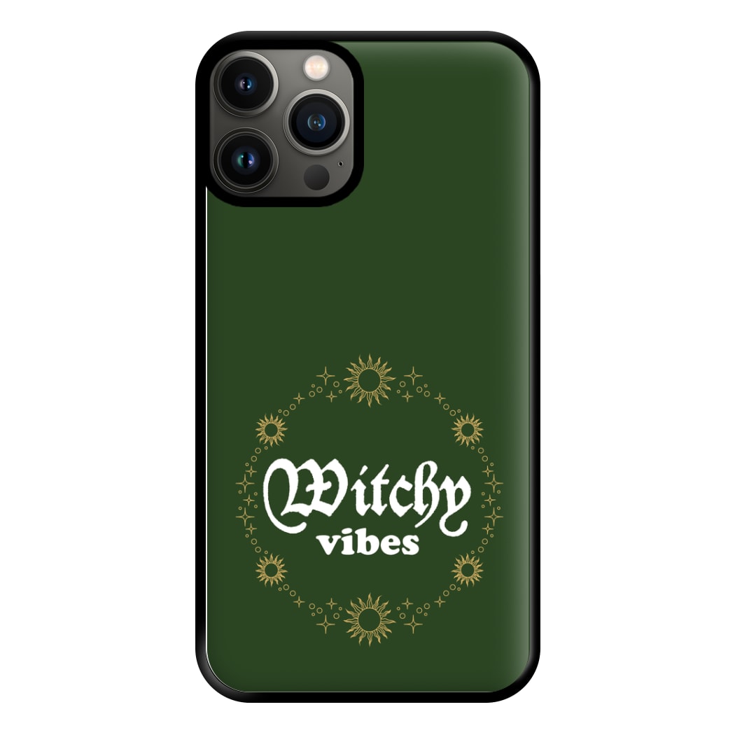 Witchy Vibes Green Phone Case for iPhone 11 Pro Max