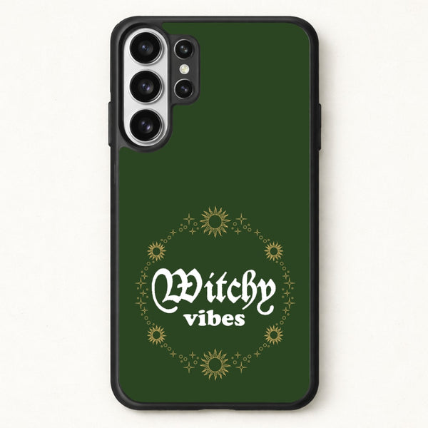 Witchy Vibes Green Phone Case for Galaxy S26 Ultra
