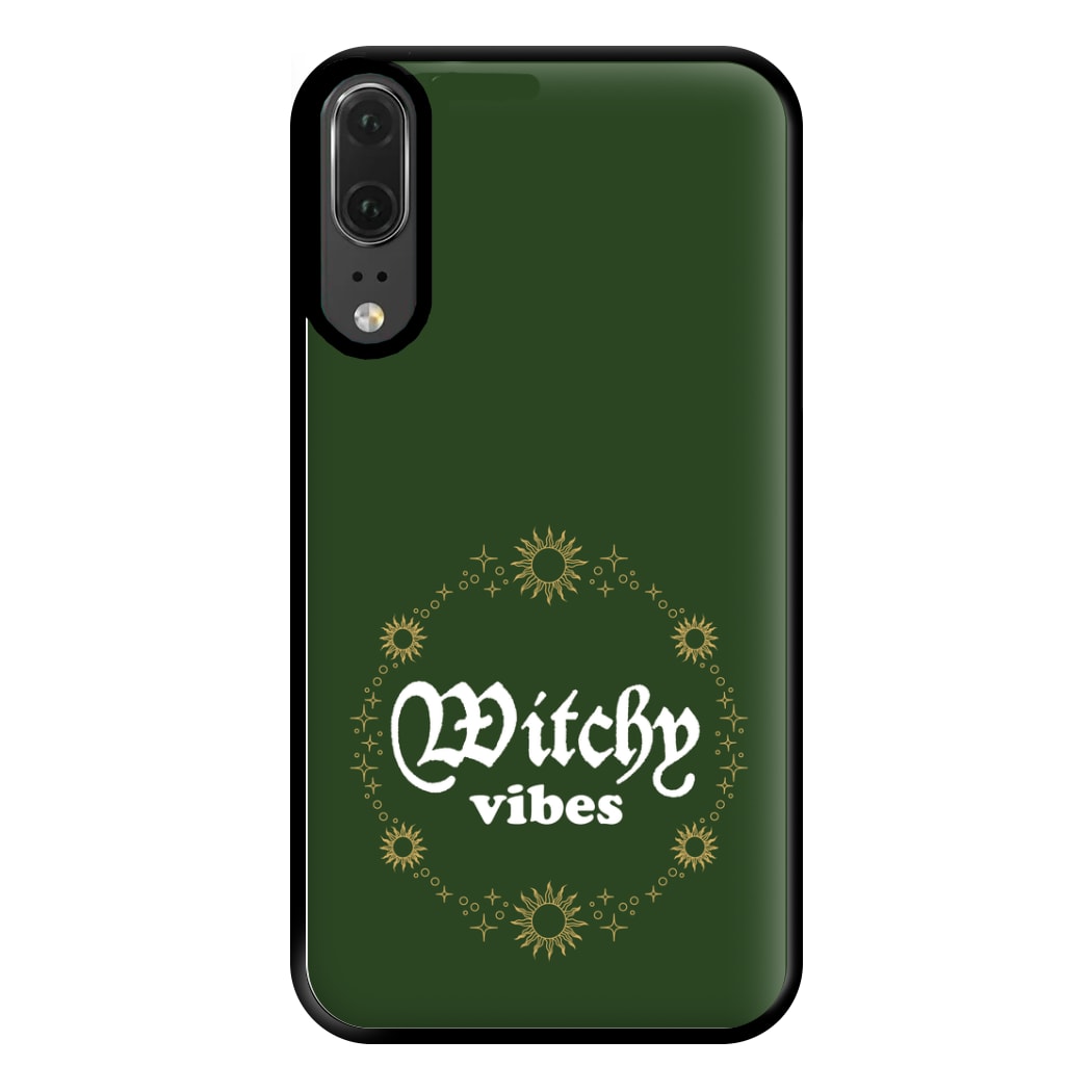 Witchy Vibes Green Phone Case for Huawei P20