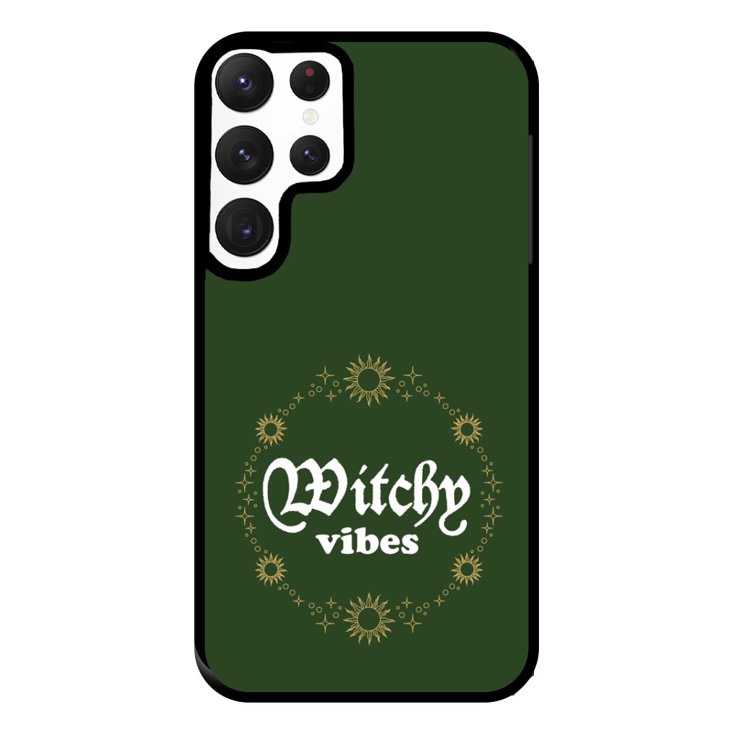 Witchy Vibes Green Phone Case for Galaxy S22 Ultra