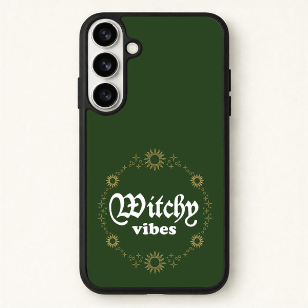 Witchy Vibes Green Phone Case for Galaxy S26