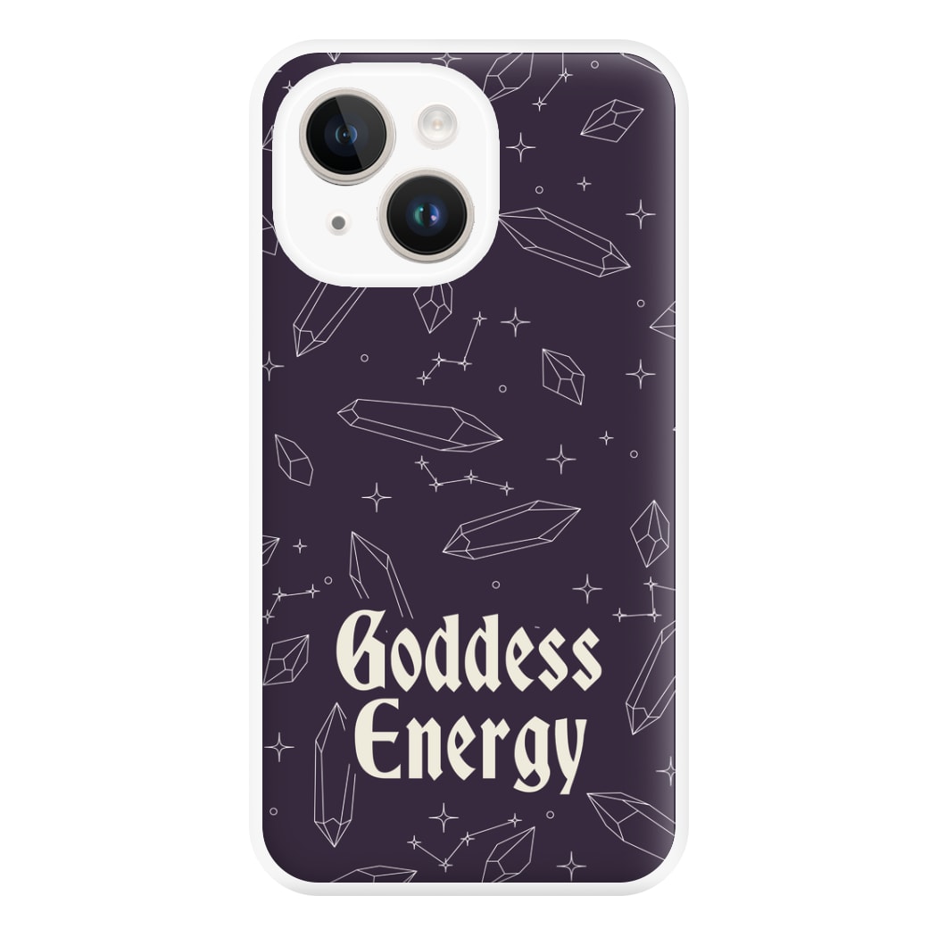 Goodess Energy Pattern Phone Case for iPhone 14 Plus