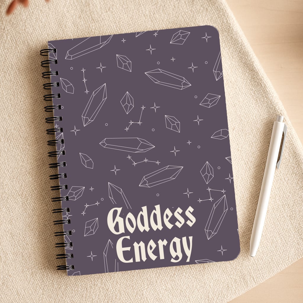 Goodess Energy Pattern Notepad