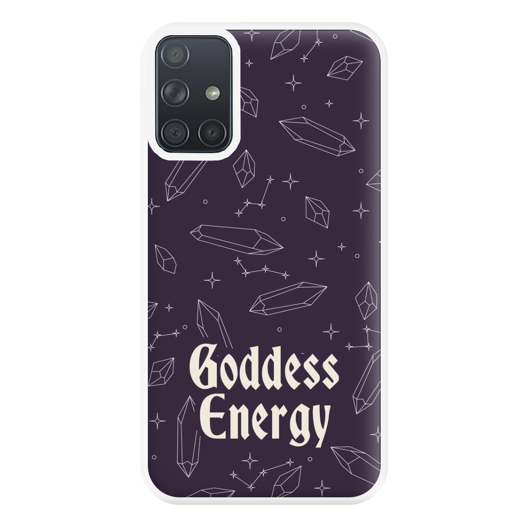 Goodess Energy Pattern Phone Case for Galaxy A71