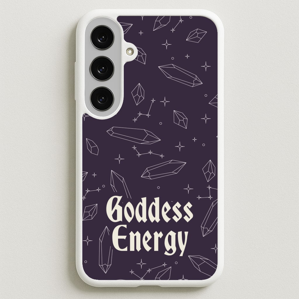 Goodess Energy Pattern Phone Case for Galaxy S25FE