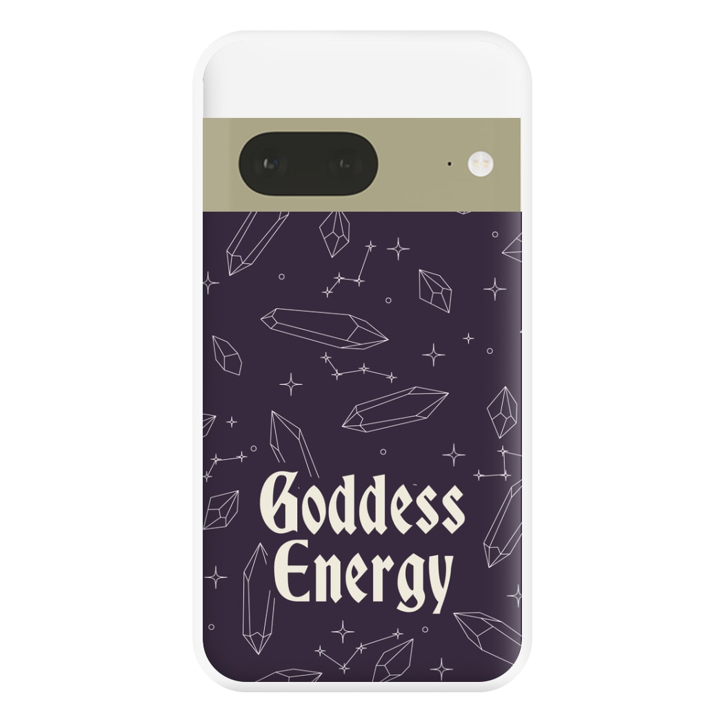 Goodess Energy Pattern Phone Case for Google Pixel 7a