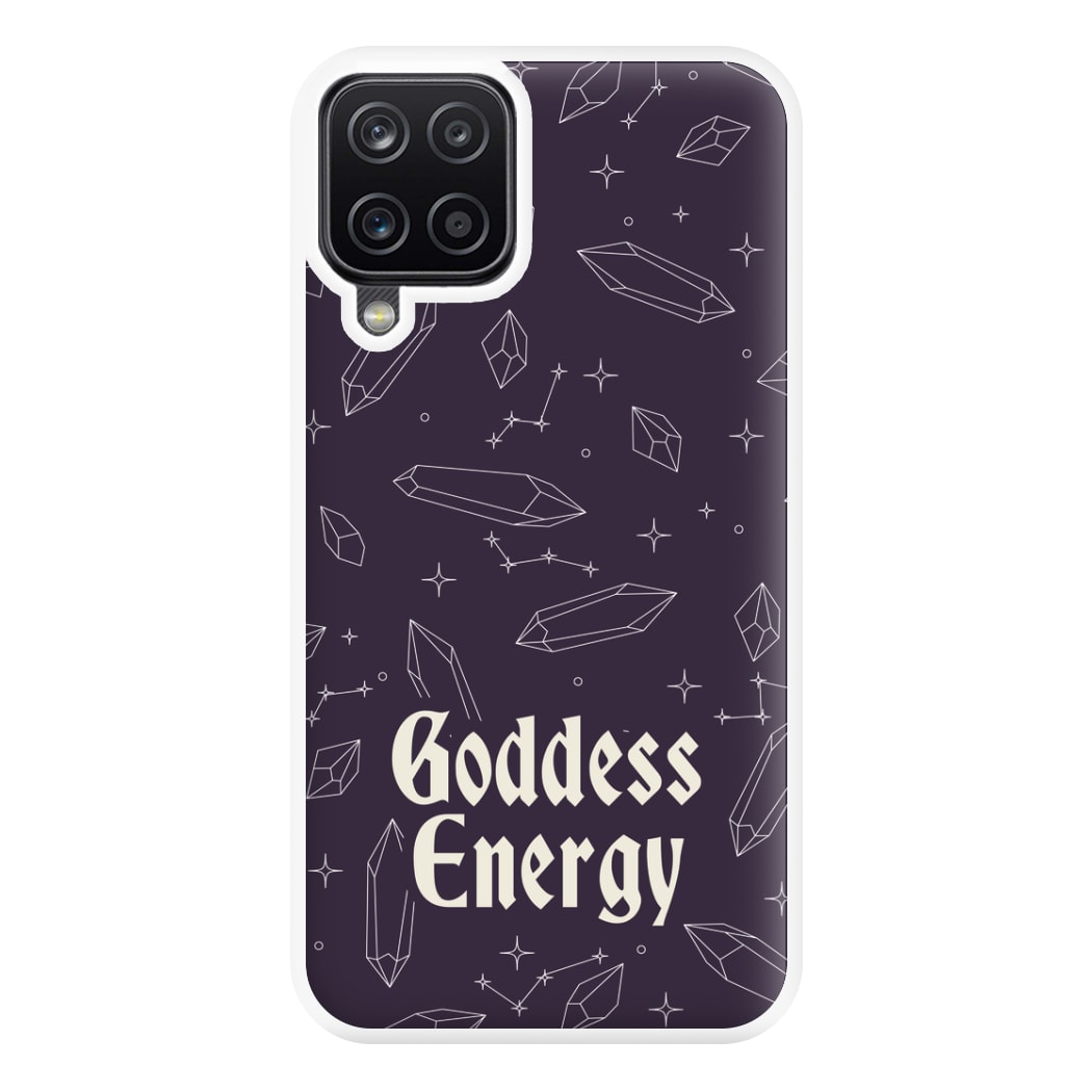 Goodess Energy Pattern Phone Case for Galaxy A12